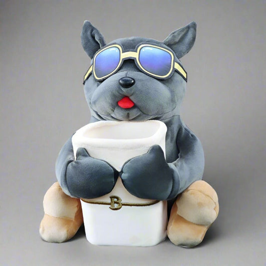 Dog Shaped Car Tissue, Trash and Storage Box, view 2