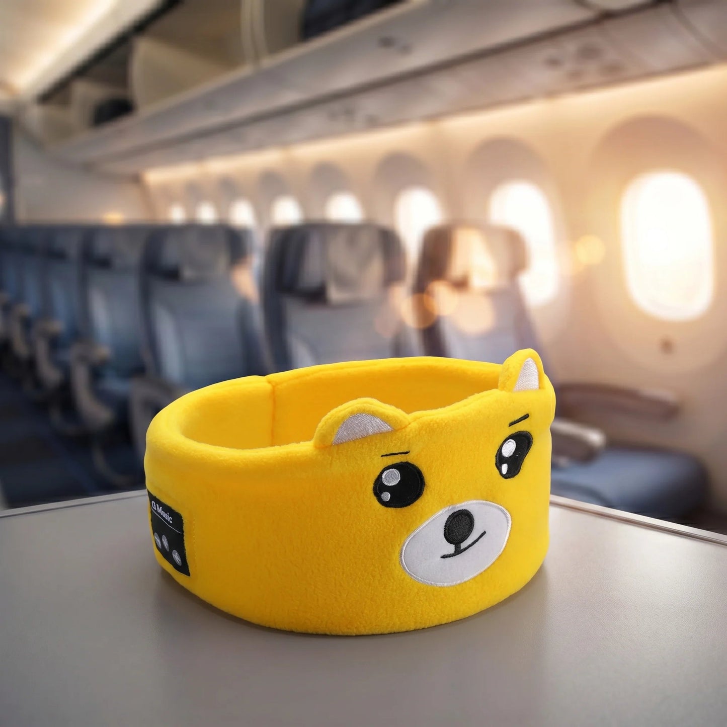 Kids' Fleece Sleep Headband with Bluetooth Speakers, view 9