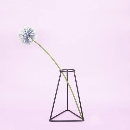 Minimal Iron Wire Vase Stand, Eight Styles, view 9