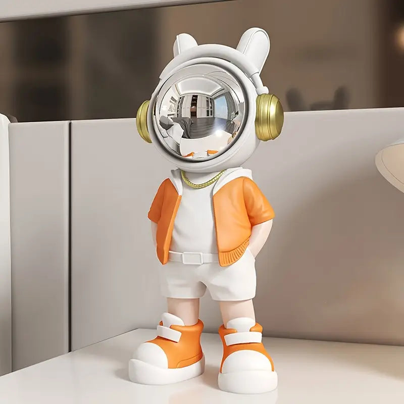 Resin Astronaut Figurine with Mirrored Helmet, 9.45 in, view 8