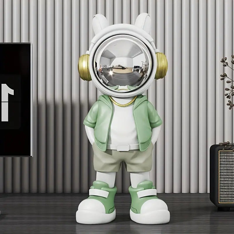 Resin Astronaut Figurine with Mirrored Helmet, 9.45 in, view 7