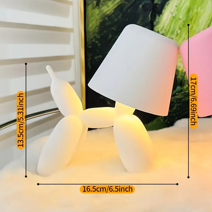 Balloon Dog LED Table Lamp with Touch Dimming, USB, view 17