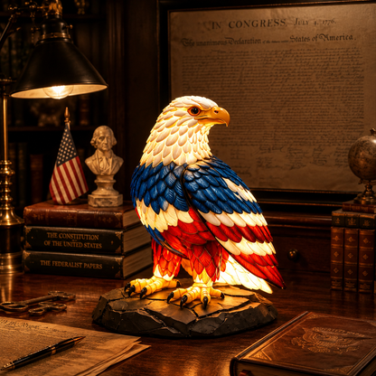 Bald Eagle LED Accent Lamp, America 250 Anniversary, view 4