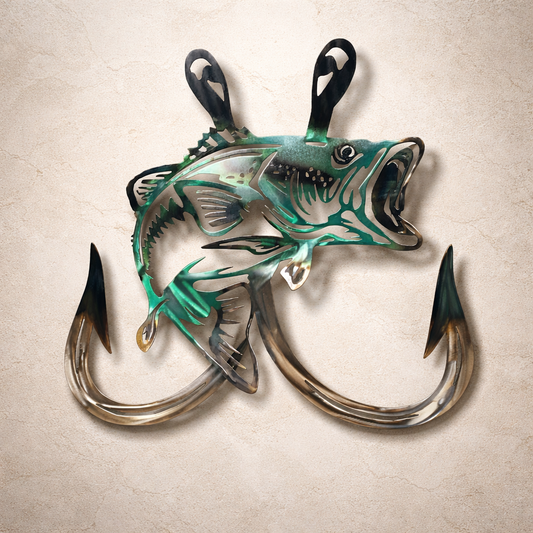 Metal Marine Life Wall Art, Four Ocean Designs, view 2