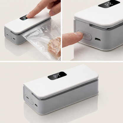 Portable Bag Sealer, USB-C Rechargeable, view 3
