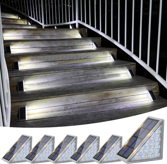 Outdoor Solar Step Lights for Stairs and Decks, view 2