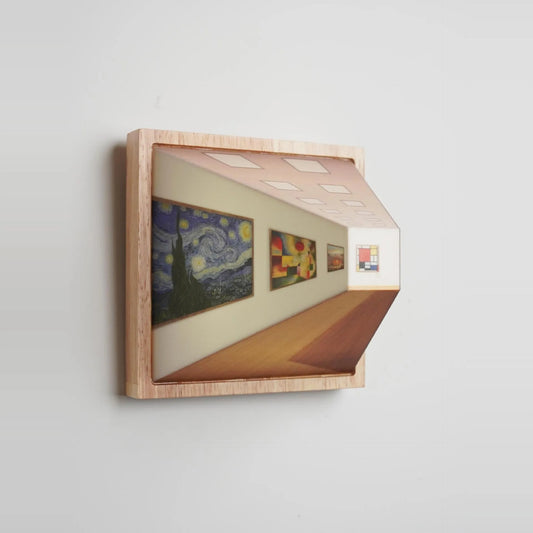 3D Illusion Wall Art Light Panel, Rechargeable, view 2