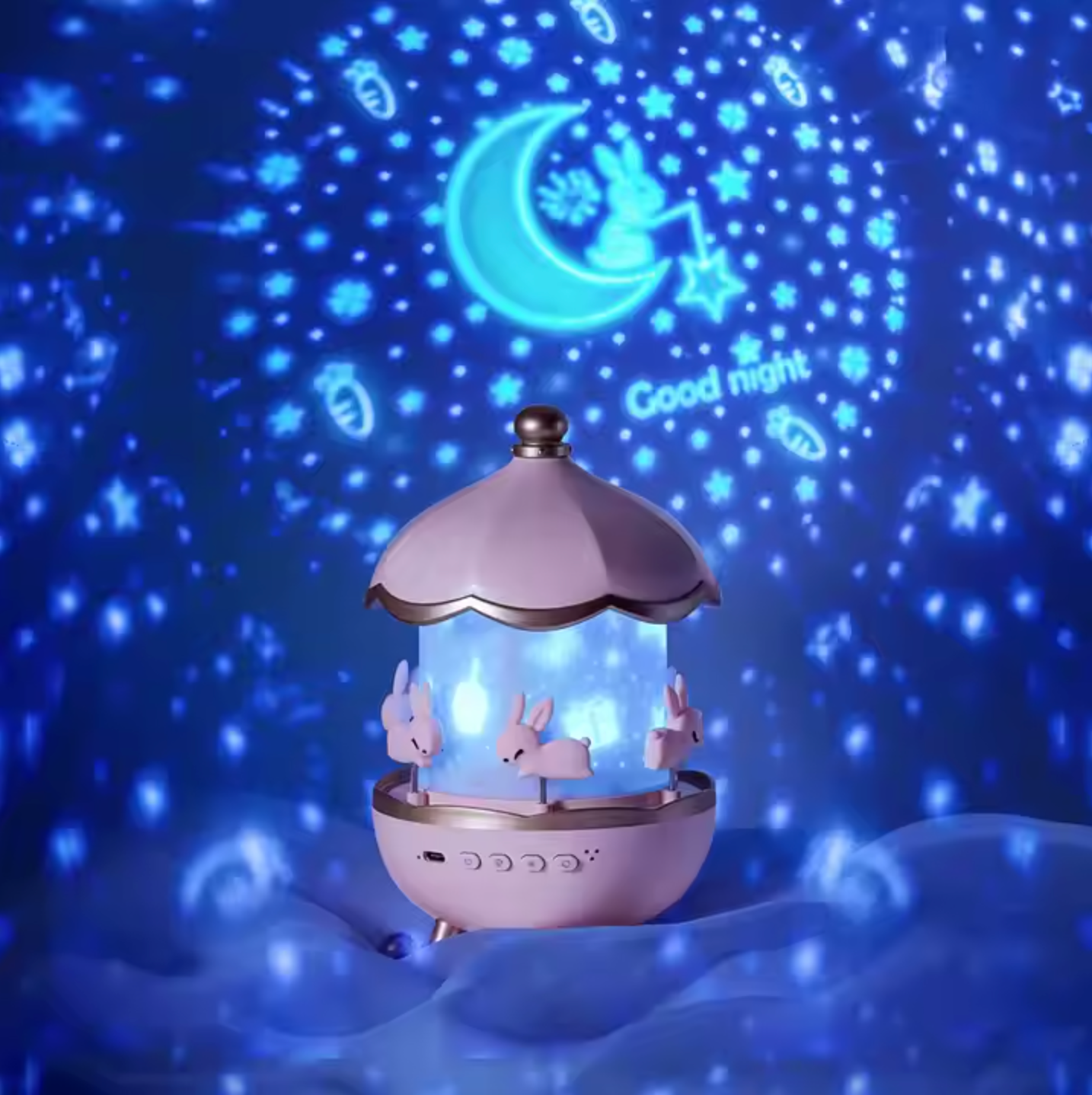 Rotating Projector Night Light with 12 Themes, view 4