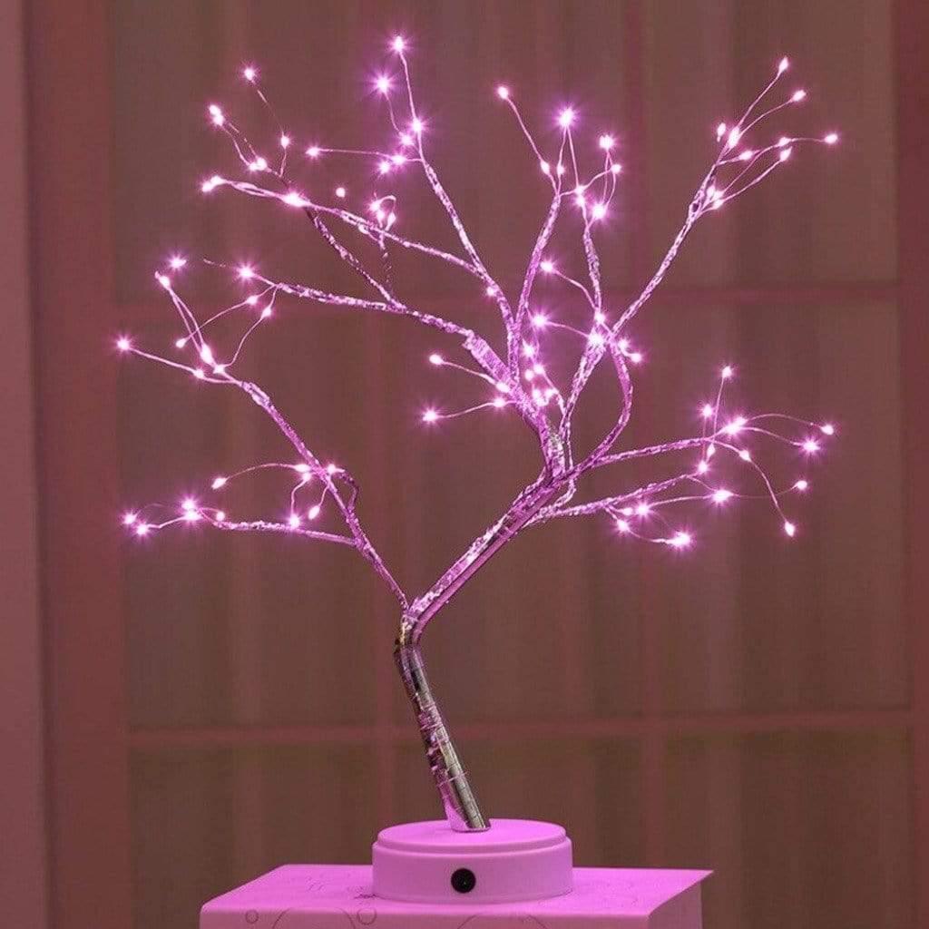 LED Tree Table Lamp, Six Styles, 36 or 108 Lights, view 5