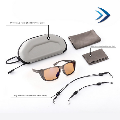 Fishing Sunglasses with Polycarbonate Lenses, view 6
