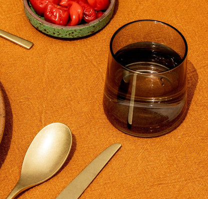 Glass Carafe and Tumbler with Wooden Stopper, view 4