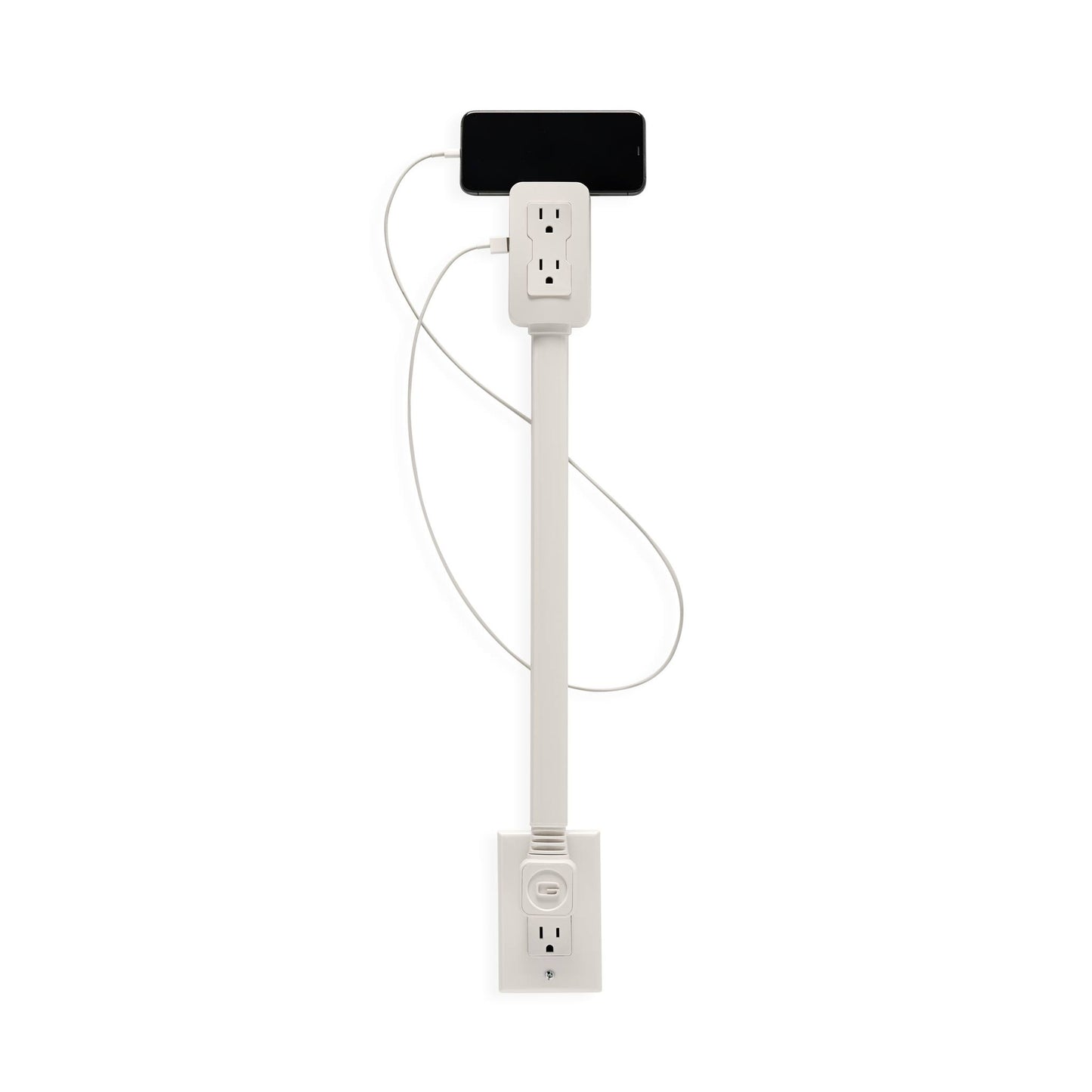 Extendable Wall Outlet Extender with USB-A and USB-C, view 6