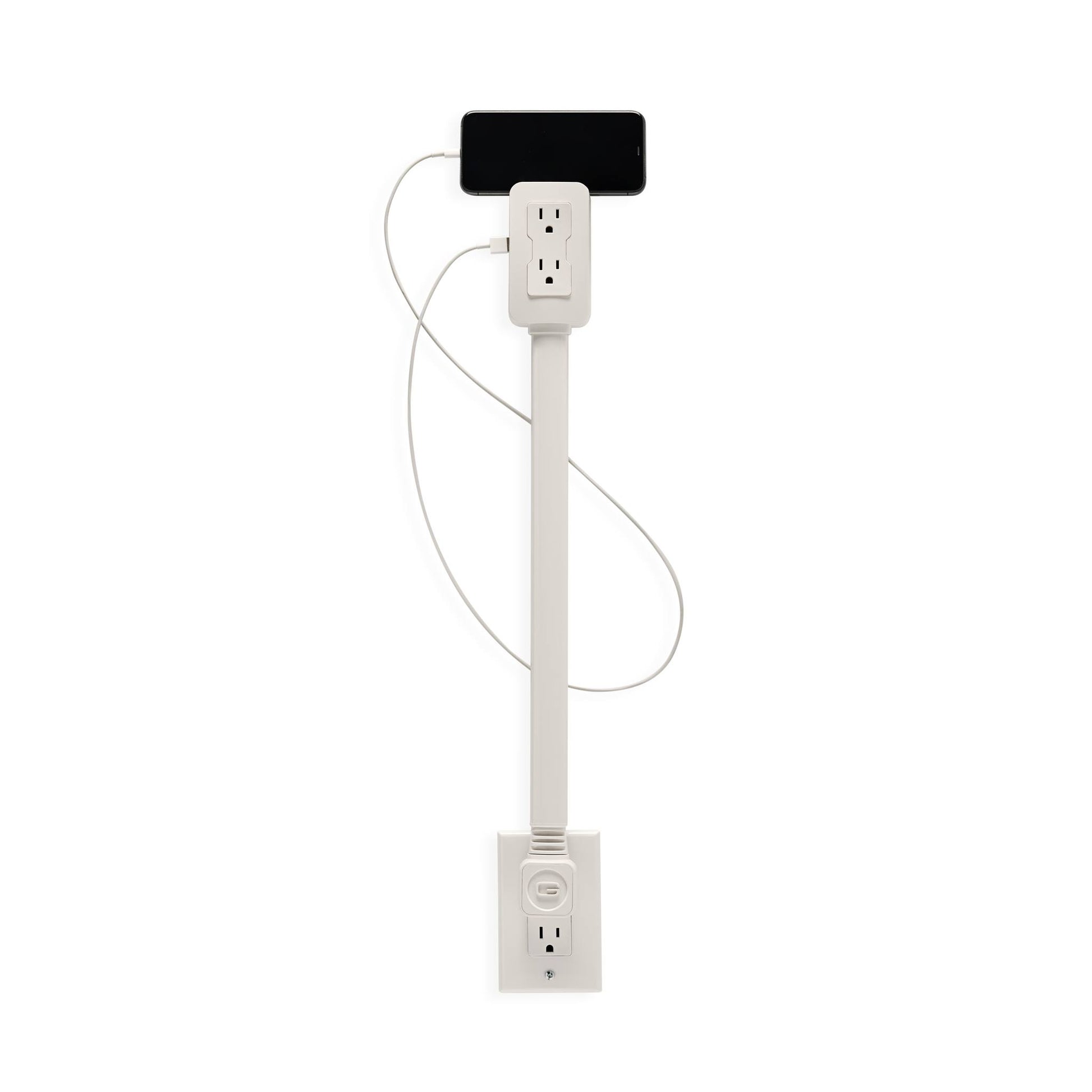 Extendable Wall Outlet Extender with USB-A and USB-C, view 6