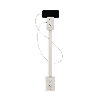 Extendable Wall Outlet Extender with USB-A and USB-C, view 6