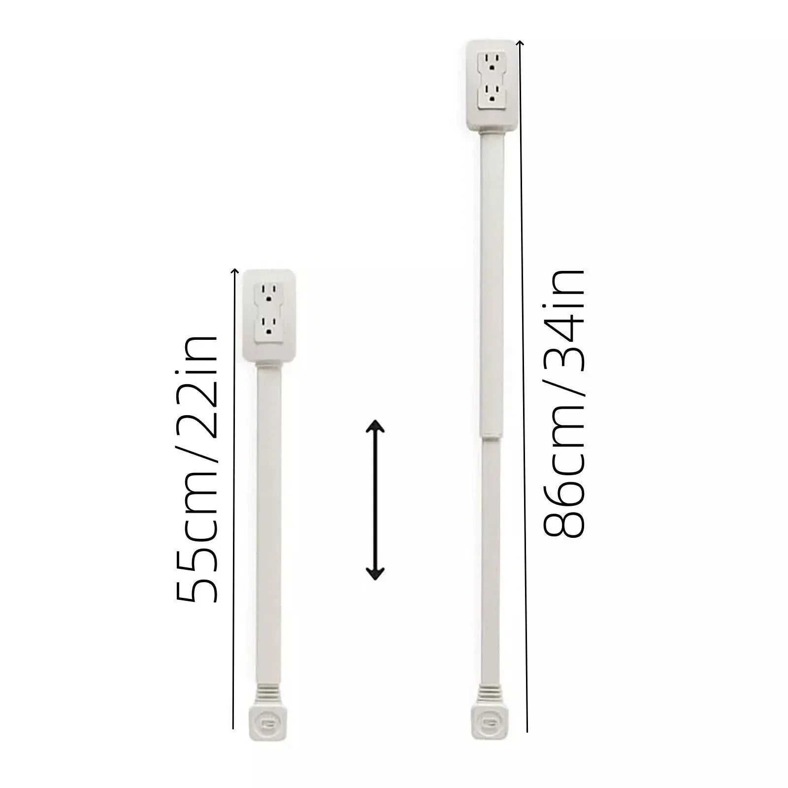 Extendable Wall Outlet Extender with USB-A and USB-C, view 8