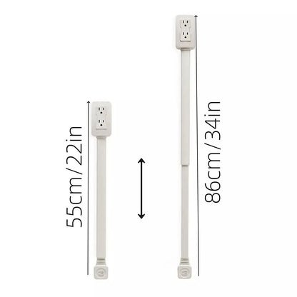 Extendable Wall Outlet Extender with USB-A and USB-C, view 8