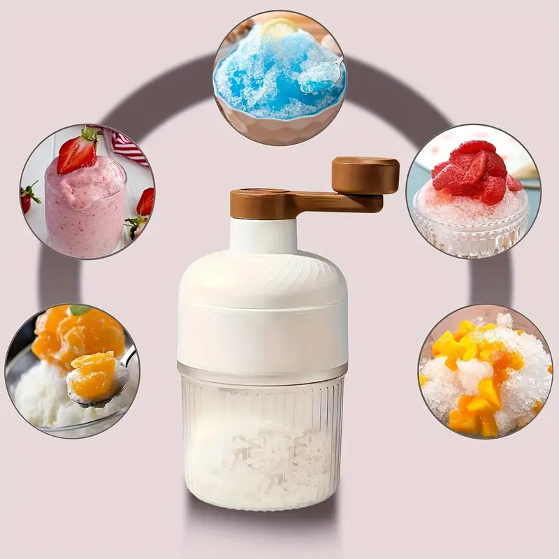 Hand Crank Ice Shaver for Snow Cones