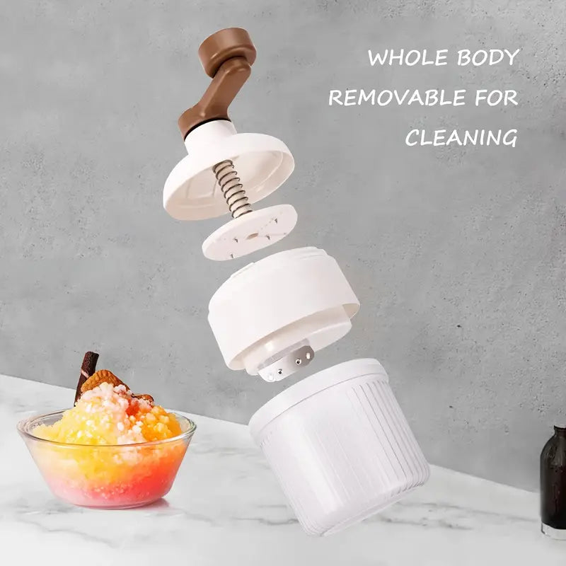 Hand Crank Ice Shaver for Snow Cones, view 8