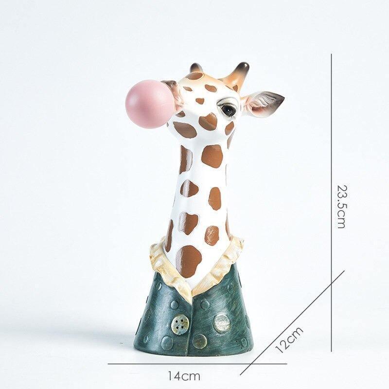 Bubblegum Animal Bust Vase in Five Styles, view 12