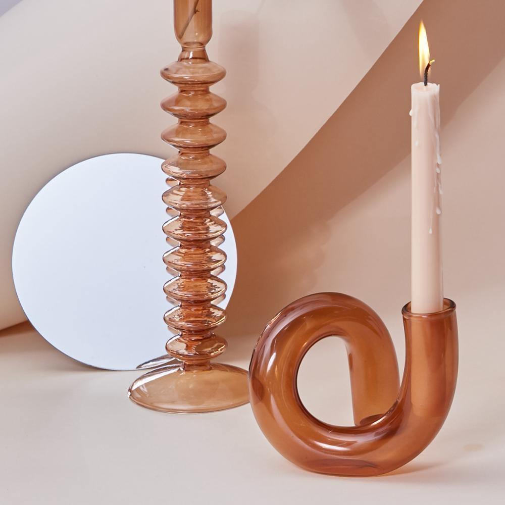 Blown Glass Loop Vase for Plant Cuttings, view 13