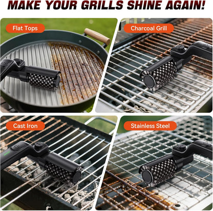Cordless Electric Grill Brush, 3 Speeds and USB-C, view 8
