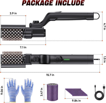 Cordless Electric Grill Brush, 3 Speeds and USB-C, view 13