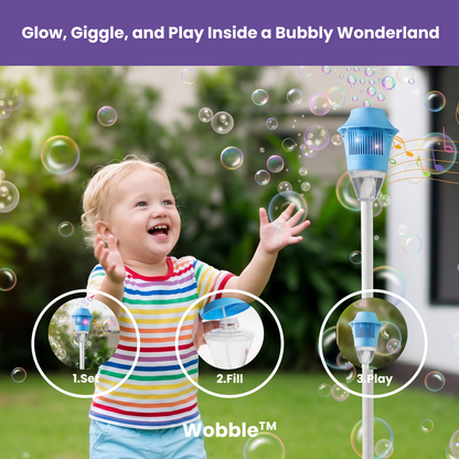 Bubble Machine on a Stand with Lights and Music, view 12