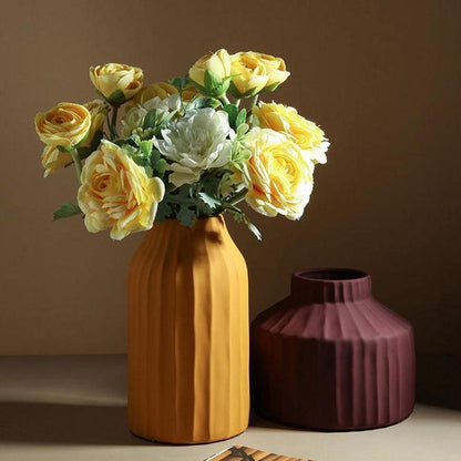 Textured Ceramic Vase, Short, Tall or Wide