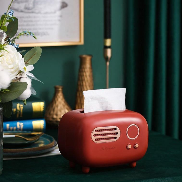 Retro Radio Tissue Box Cover for Standard Boxes, view 9