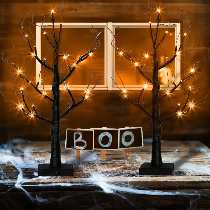Lit Branch Tree, 20 in, 24 LEDs, USB or Battery, view 6