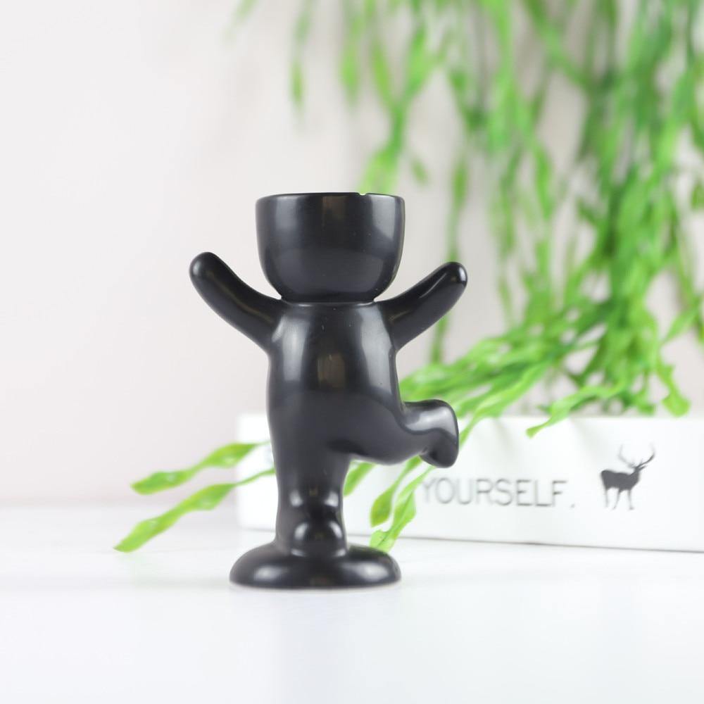 Little Person Ceramic Succulent Planter, Six Poses, view 26