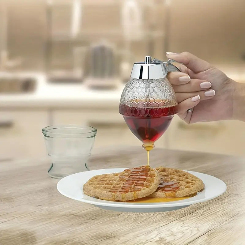 Honey Dispenser with Trigger and Honeycomb Body, view 6