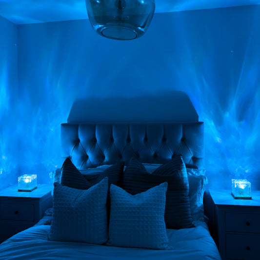 Color Changing Cube Lamp with Remote and Fade Mode, view 2