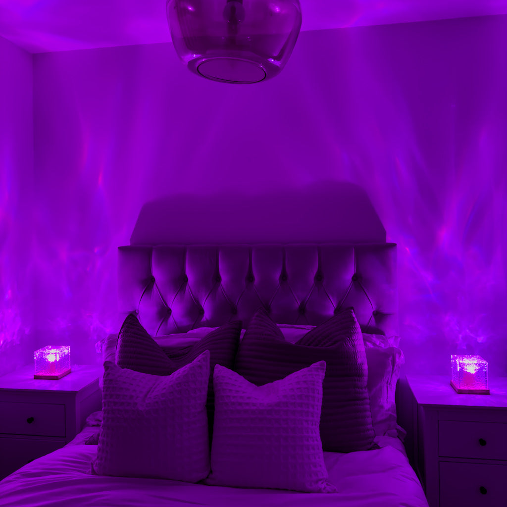 Color Changing Cube Lamp with Remote and Fade Mode, view 7