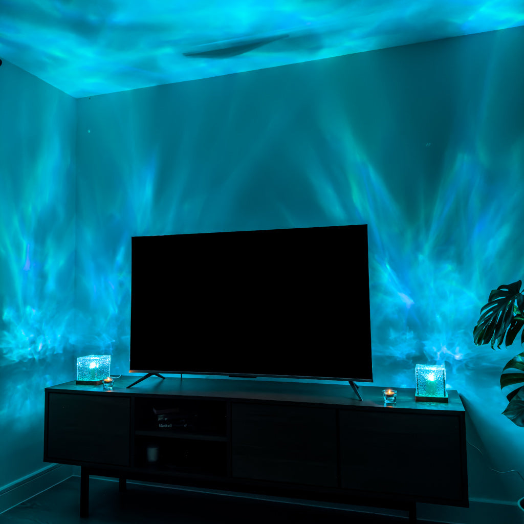 Color Changing Cube Lamp with Remote and Fade Mode, view 10