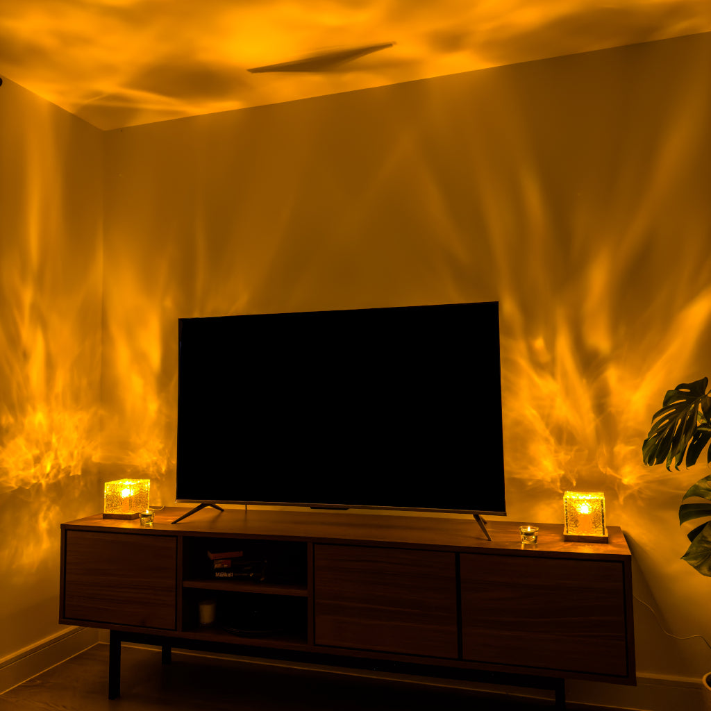 Color Changing Cube Lamp with Remote and Fade Mode, view 9