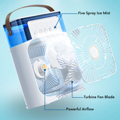 Portable Misting Fan for Patio and Garden, view 2