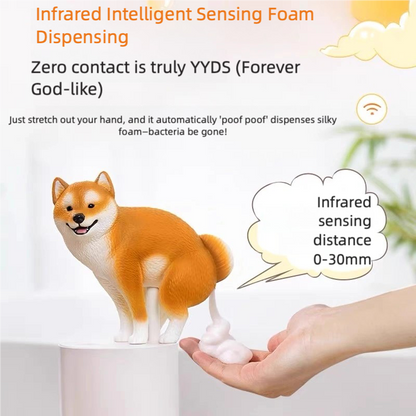 Shiba Inu Soap Dispenser for Kitchen or Bath, view 6