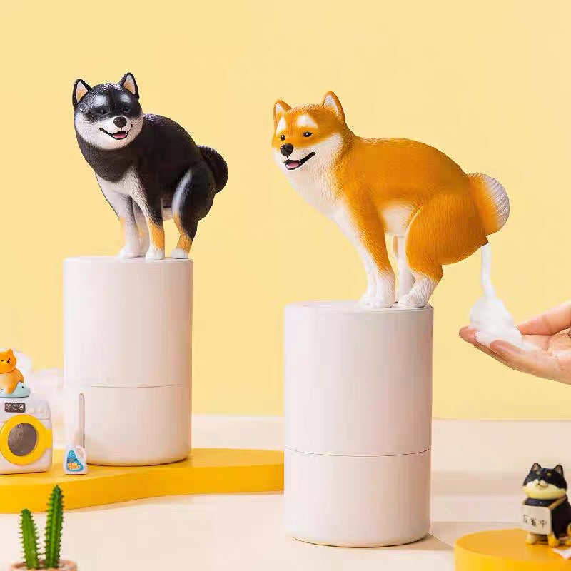 Shiba Inu Soap Dispenser for Kitchen or Bath, view 3