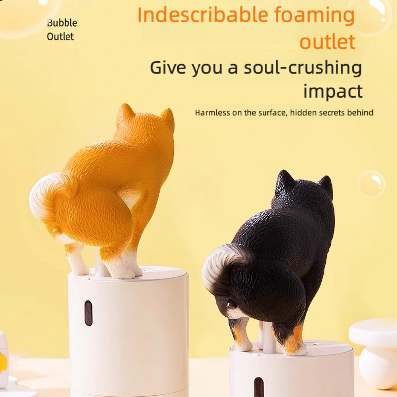Shiba Inu Soap Dispenser for Kitchen or Bath, view 8