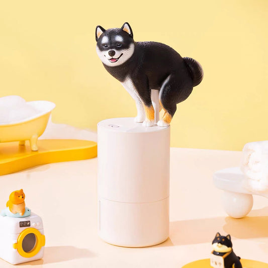 Shiba Inu Soap Dispenser for Kitchen or Bath