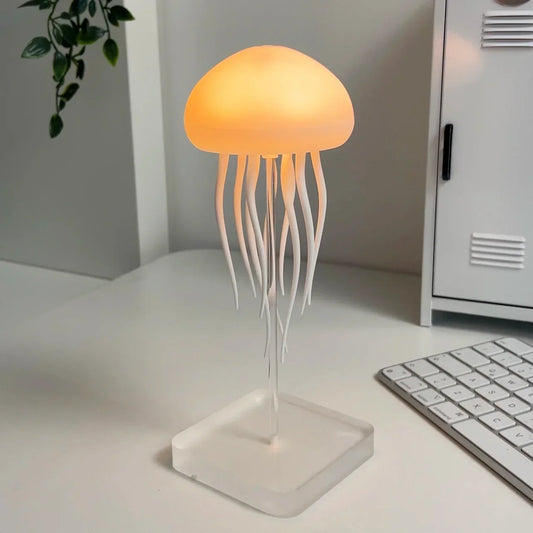 Dancing Jellyfish Lamp, Hanging or on a Stand