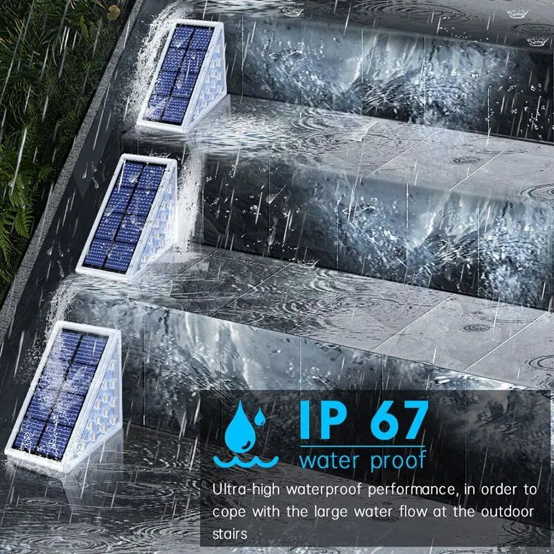 Outdoor Solar Step Lights for Stairs and Decks, view 8