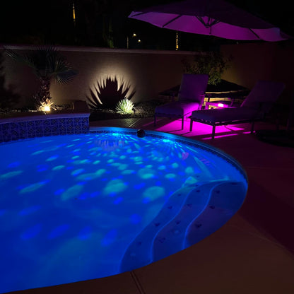 Solar Floating Pool Light, 6.7 in, with Remote