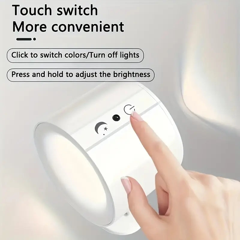 Magnetic Wall Light, Rechargeable, 360 Degree Head, view 5