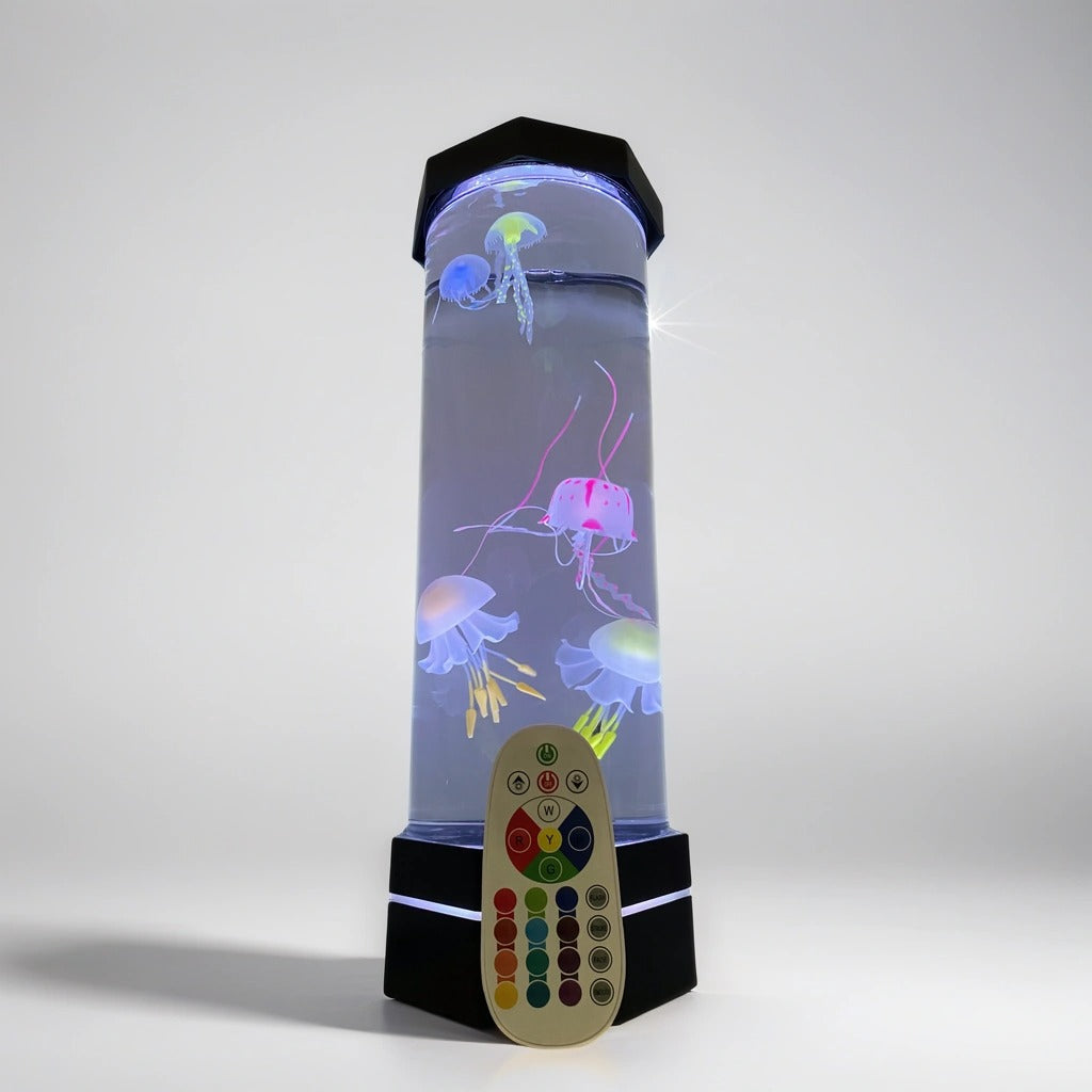 Jellyfish Lamp with Water Ripple Projector