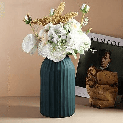 Textured Ceramic Vase, Short, Tall or Wide, view 12