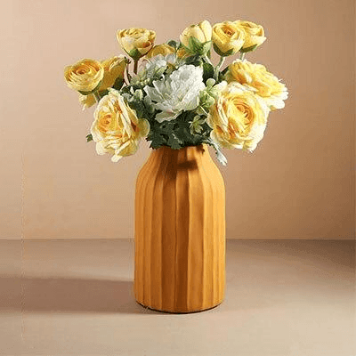 Textured Ceramic Vase, Short, Tall or Wide, view 6