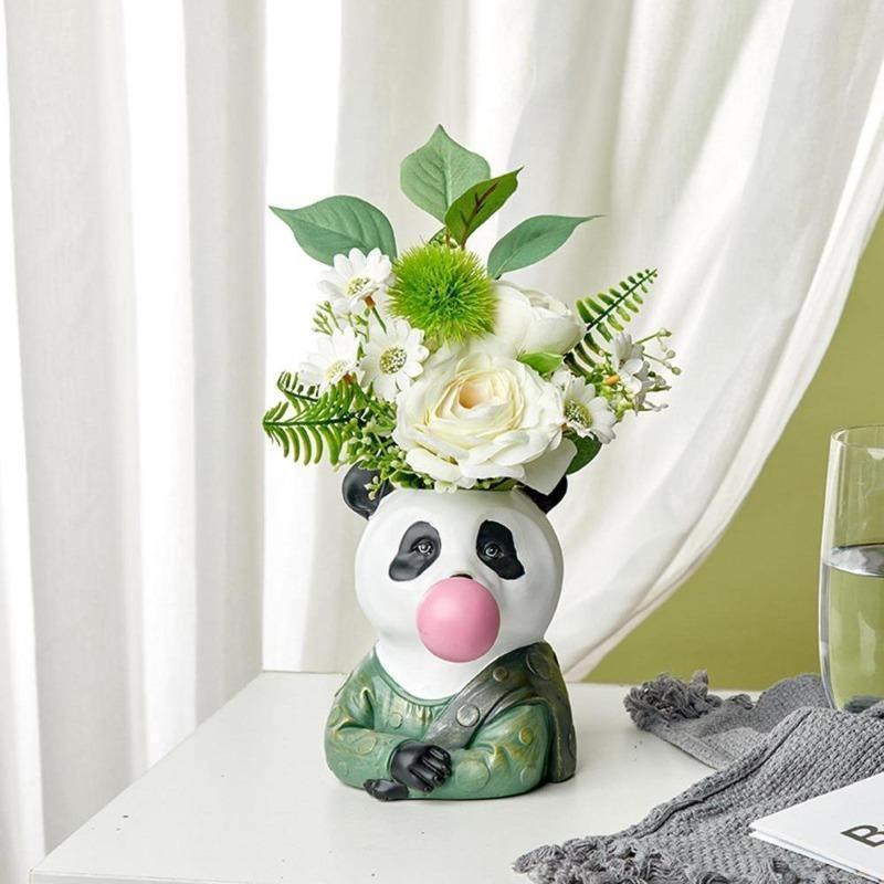 Bubblegum Animal Bust Vase in Five Styles, view 13