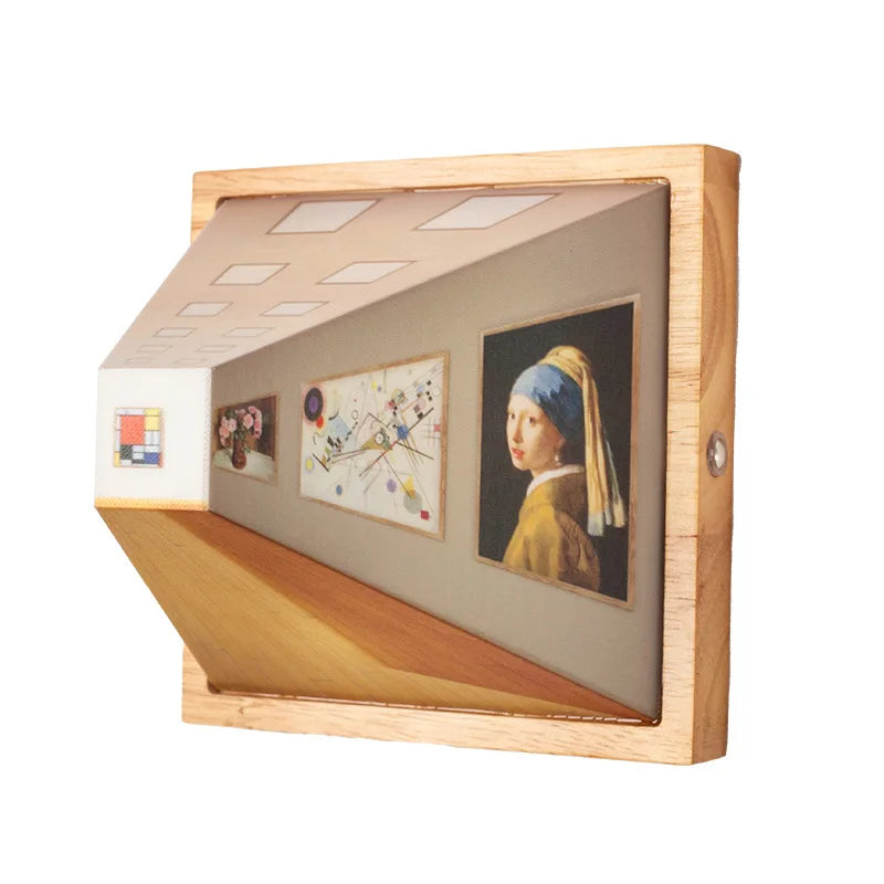3D Illusion Wall Art Light Panel, Rechargeable